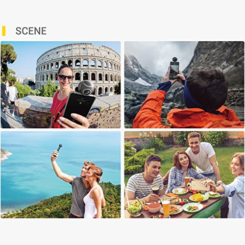 Insta360 Air Compact Mini Panorama 360 Grad 3K HD Kamera Dual Weitwinkel-Fischaugen-Objektiv VR Modus für OPPO R9 / Huawei P9 Mate9 / LG V20 Andriod Smartphone - 8