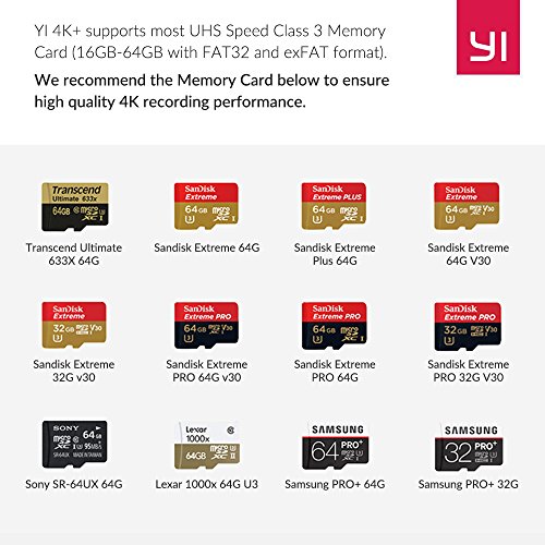 YI 4K Plus Action Kamera Schwarz 4K/60fps 12MP Wasserfest - 7