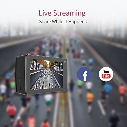 YI 4K Plus Action Kamera Schwarz 4K/60fps 12MP Wasserfest - 8