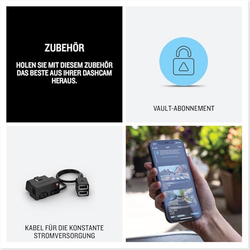 Garmin Dash Cam X310 - Premium Dash Cam mit 4K-Aufläsung, 140° Blickwinkel, 2,4 Zoll LCD Display, Garmin Clarity Polfilter und automatischer Unfallerkennung - 7